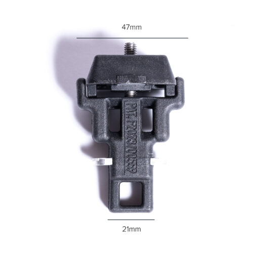 POWAPLAST glass-filled Nylon solar middle clamp dimensions 1